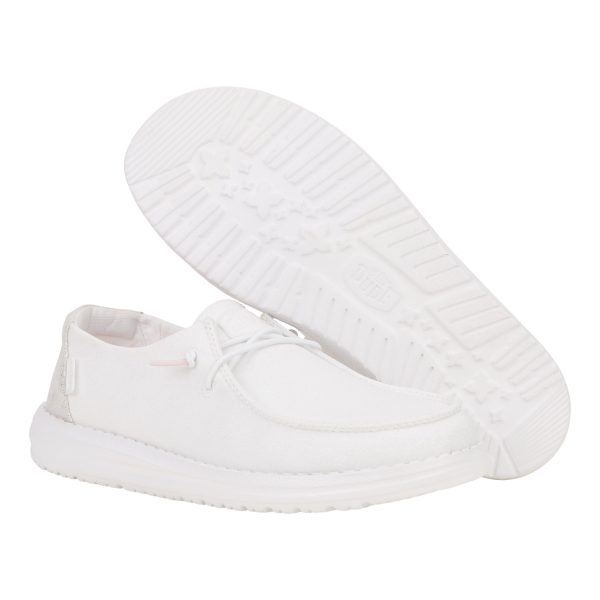 Wendy Metallic Sparkle - White