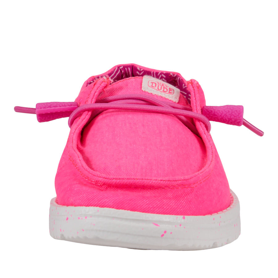 Wendy Youth Stretch Canvas - Neon Pink - Image 4