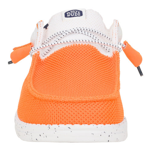 Wally Tri Varsity Mesh - Orange/White - Image 4
