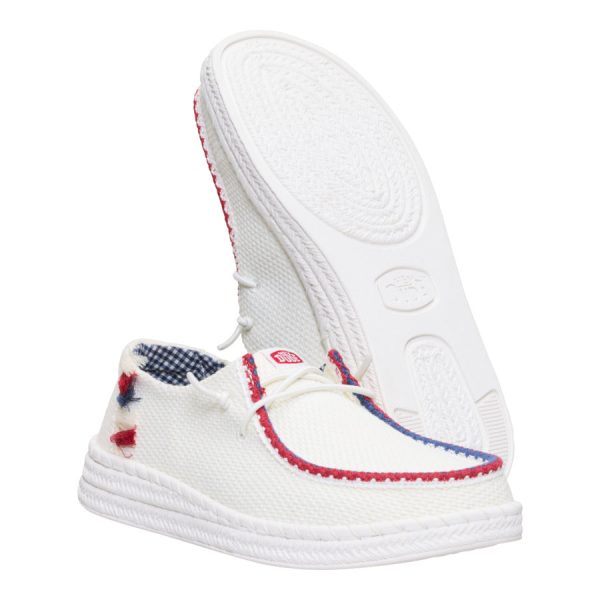 Wendy Espadrille Americana - White