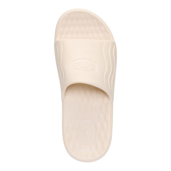 Wave Slide Womens - Off White/Bone