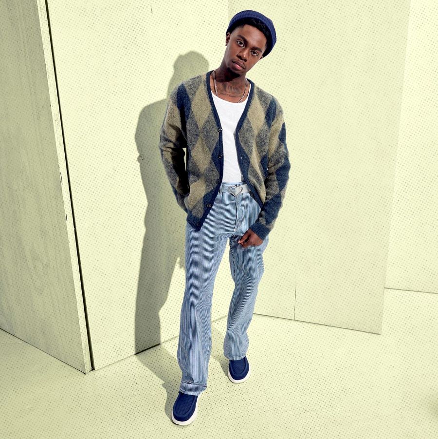 Wally Comf Woven - Navy Blazer/Multi - Image 2