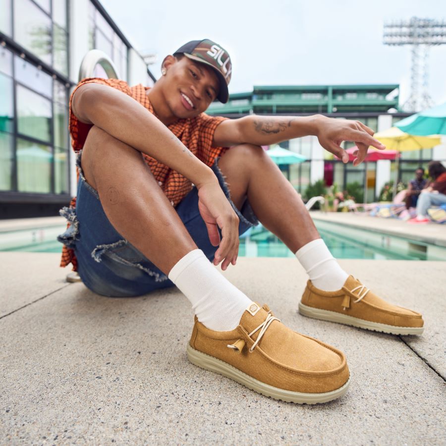 Wally Stretch Canvas - Cumin Brown/Stone Grey - Image 2