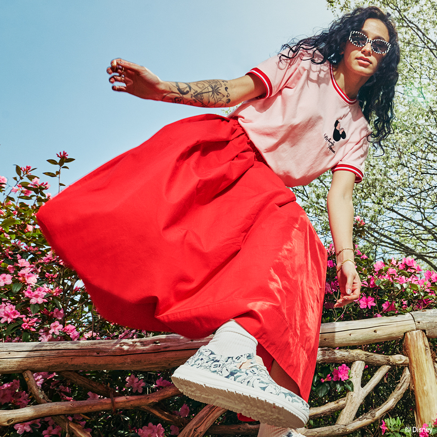 Disney Minnie Mouse Print Wendy - Grey/Multi - Image 5