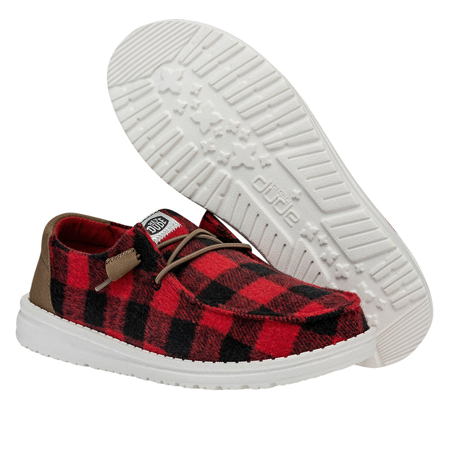 Wendy Buffalo Plaid - Red and Black Plaid - Image 6
