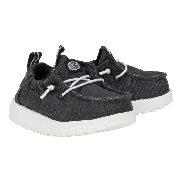 LilDude Infant Slip On Core - Black