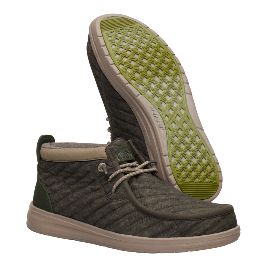 Wally Mid Gripr Washed Quilt - Major Brown/Multi - Image 3