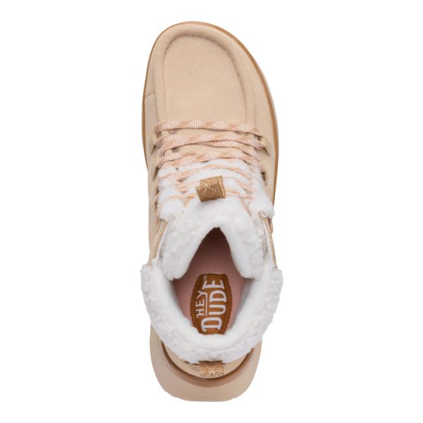 Wendy Peak Apres Suede Cozy Stitch - Tan