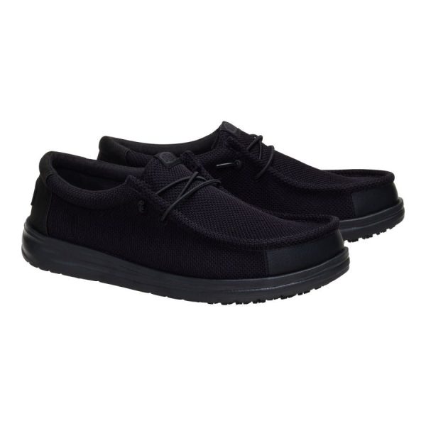 Wally Work CE Slip Resistant Wide - Black